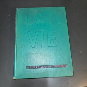 1957 LA VIE Pennsylvania State University Yearbook vintage